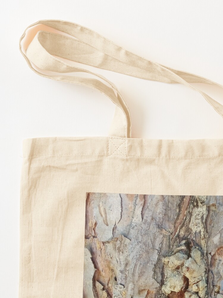 Alternate view of log up close 4 Tote Bag