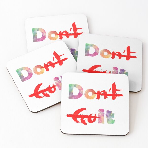 Item preview, Don't Quit (Do it) motivational design designed and sold by That Store With the Fun Stuff.