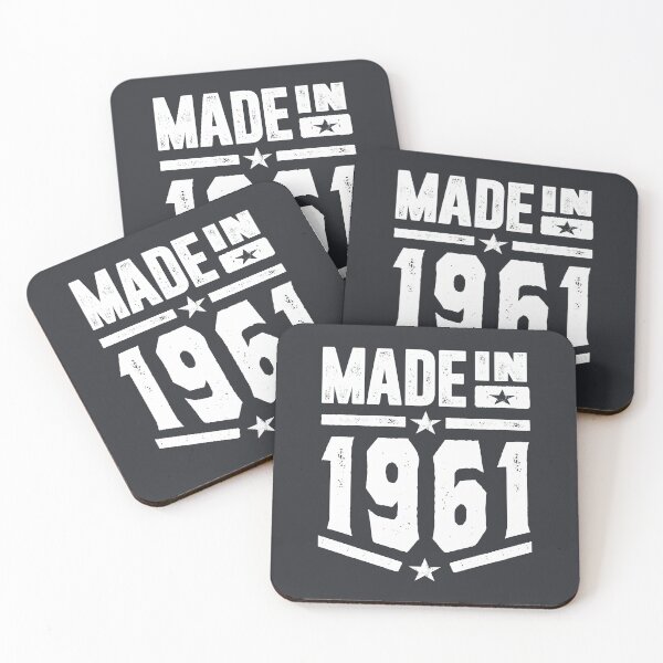 Item preview, Made In 1961 Birthday Gift designed and sold by cidolopez.
