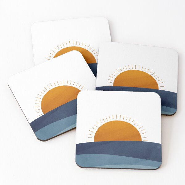 Item preview, Sunrise behind the hills designed and sold by YOBECREATION.
