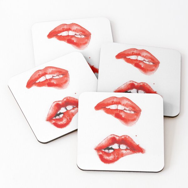 Item preview,  Red Lips_3 designed and sold by Ibreathart.