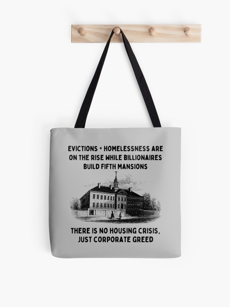 EndHomelessness Black Tote Bag