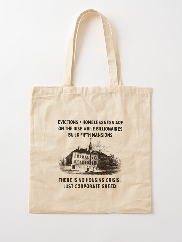 EndHomelessness Black Tote Bag