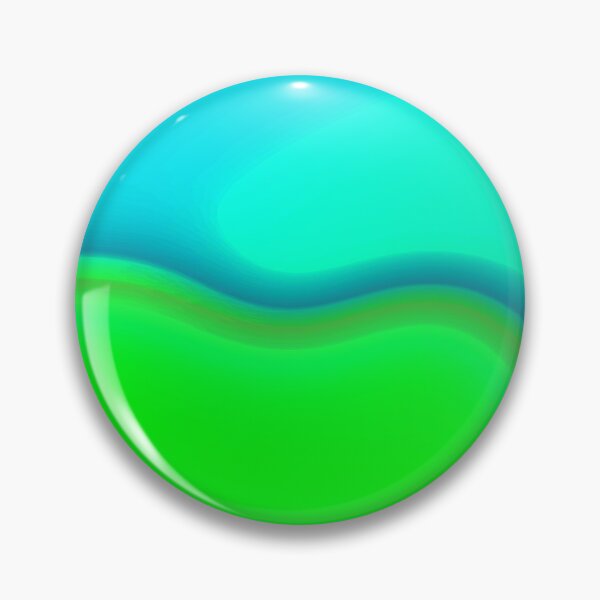 Item preview, Rainbow wave gradient green blue red designed and sold by amagaclothing.