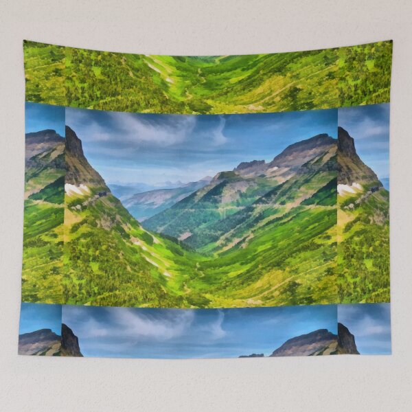 Item preview, Valley floor far below designed and sold by ashishagarwal74.