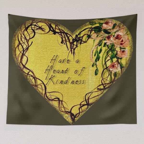 Item preview, Have a Heart of Kindness Original Art Design designed and sold by RobinetteArt.