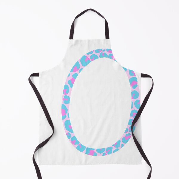Item preview, O Initial Animal Print Cheetah Print Pink And Blue designed and sold by forfun-art.