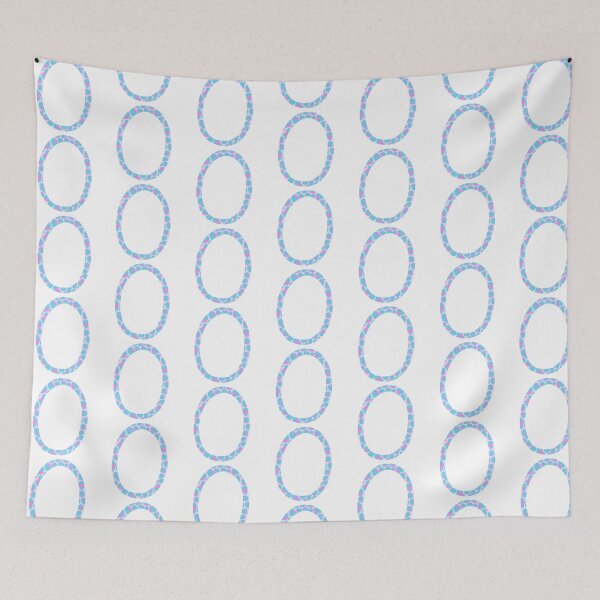 Item preview, O Initial Animal Print Cheetah Print Pink And Blue designed and sold by forfun-art.