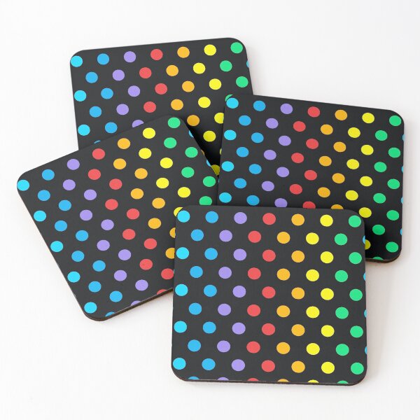 Item preview, Rainbow polka dots designed and sold by TheLifeInspired.