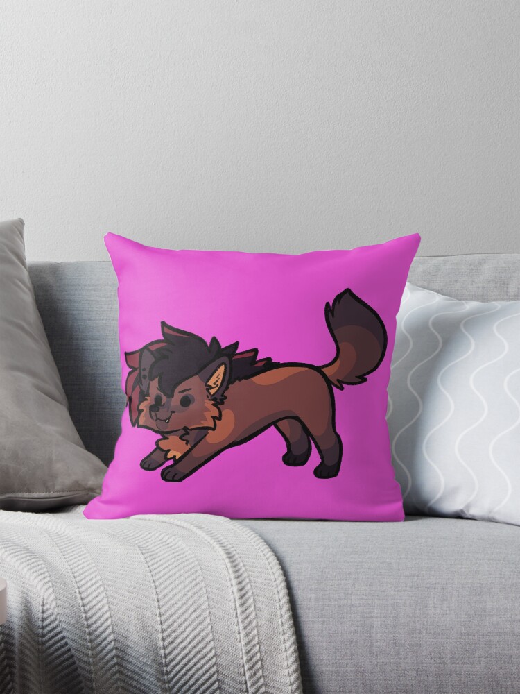 Item preview, Throw Pillow designed and sold by SammyTheTanuki.