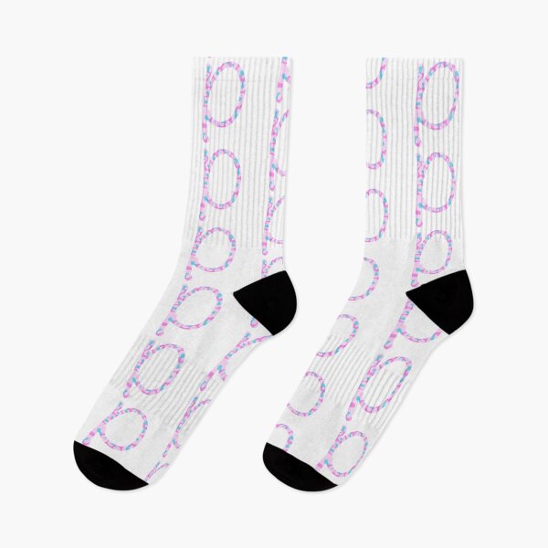 Item preview, P Initial Animal Print Cheetah Print Pink And Blue designed and sold by forfun-art.