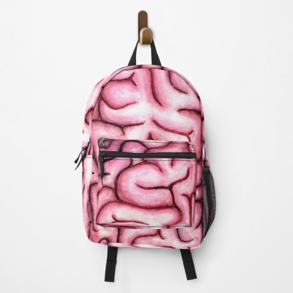 Item preview, Human Brain Anatomy: Anatomical Art, Watercolor Doctor Halloween Zombie Gift designed and sold by osuariumfloreus.