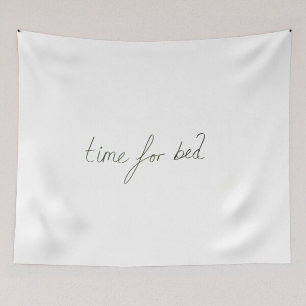 Item preview, Time for bed in relaxed handwriting designed and sold by Emma  Amies.