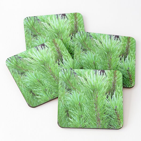 Item preview, Vibrant Green Conifers designed and sold by APrettyView.