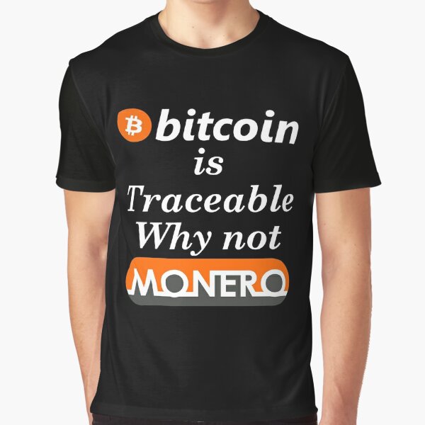 Bitcoin is Traceable Black Edition Graphic T-Shirt