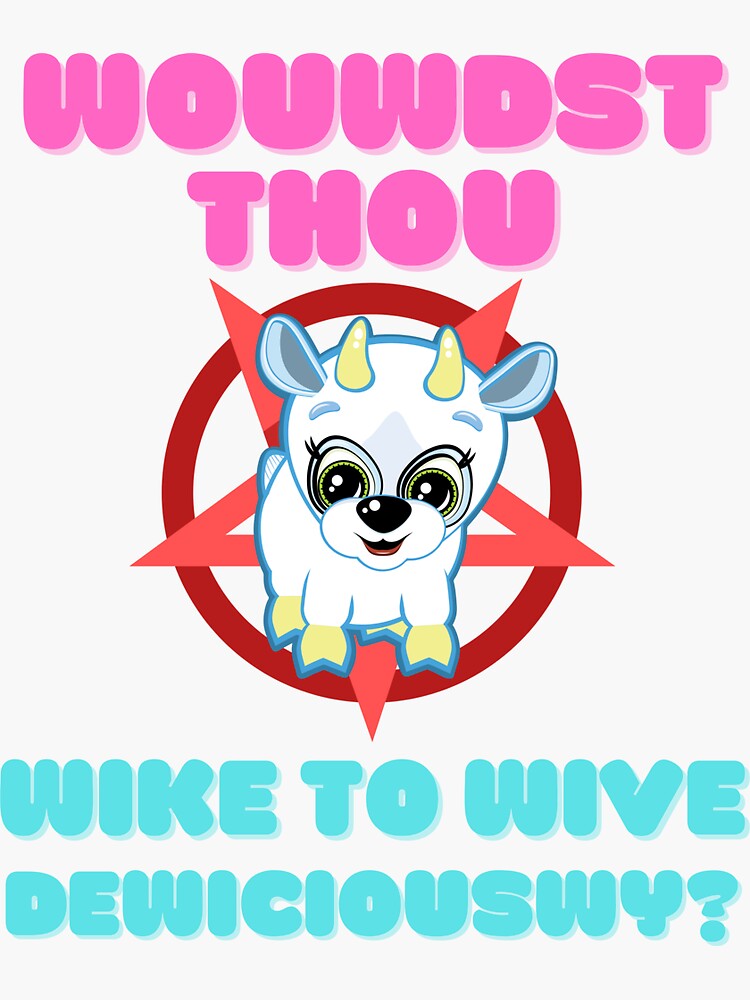 Uwu Emo Stickers for Sale