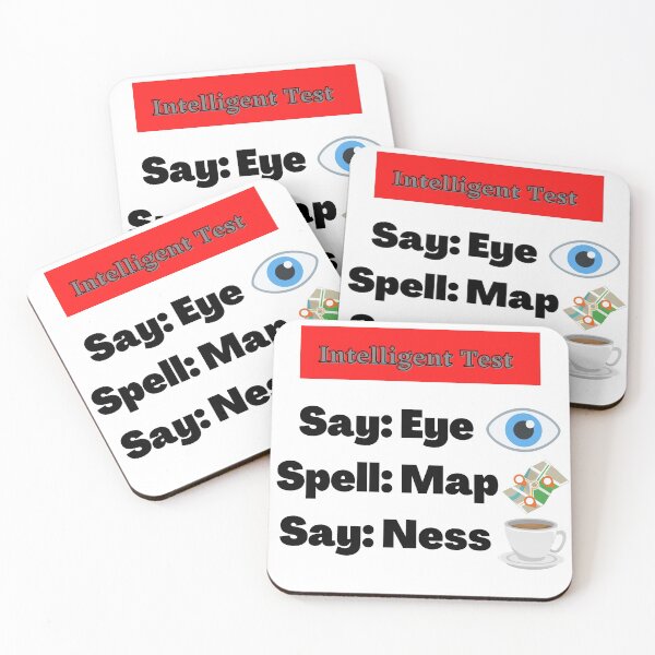 Item preview, Say Eye Spell Map Say Ness Funny Prank designed and sold by lyrjan45.