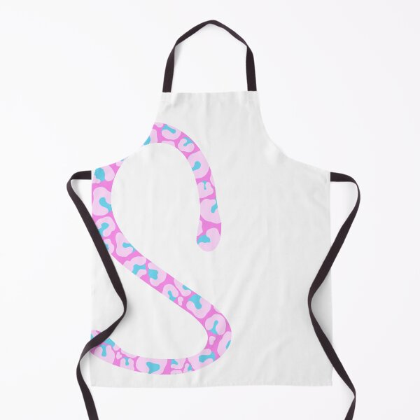Item preview, S Initial Animal Print Cheetah Print Pink And Blue designed and sold by forfun-art.