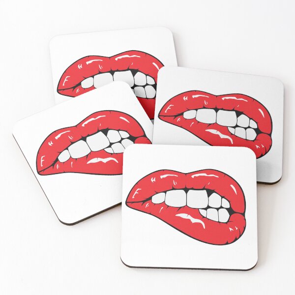 Item preview, red lips designed and sold by kellyschoenborn.