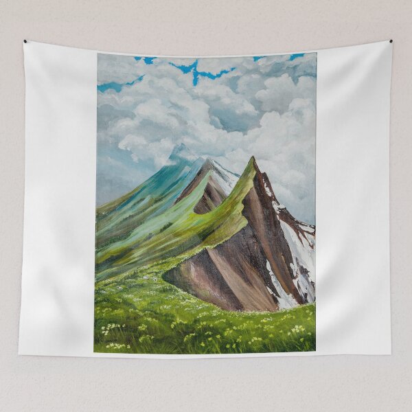 Item preview, Dreams of Scotland mountain landscape designed and sold by Mary-Art-Room.