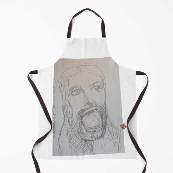 Item preview, Jesus Christ Preaching (Drawing by AliceCCI) designed and sold by VanyssaGraphics.