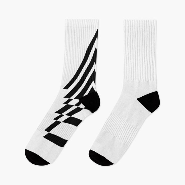 Item preview, Black and white triangles overlapping designed and sold by Nabidrabbu.