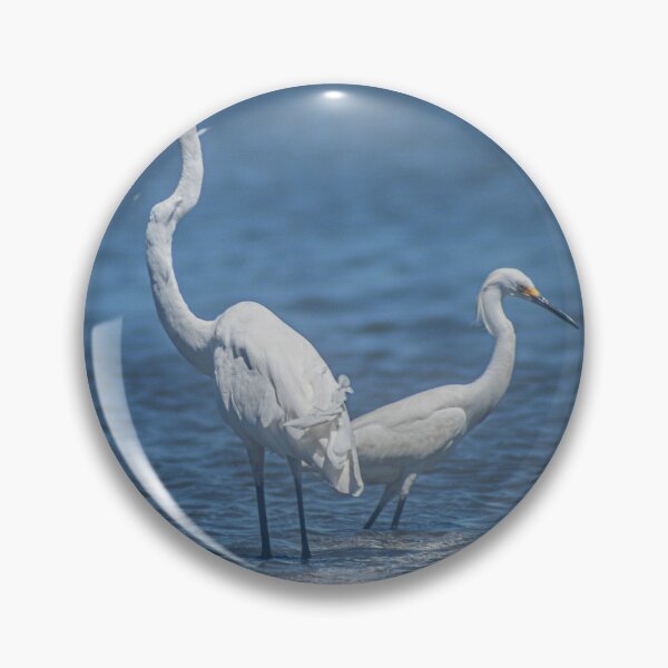 Item preview, Snowy Egret and Great egret 2 designed and sold by KensLensDesigns.