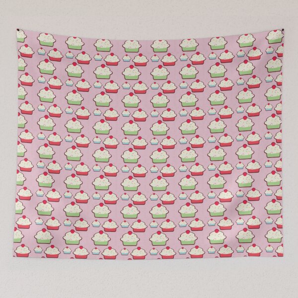 Item preview, Cheery Cherry Cupcakes Pattern! designed and sold by Sinfamous.