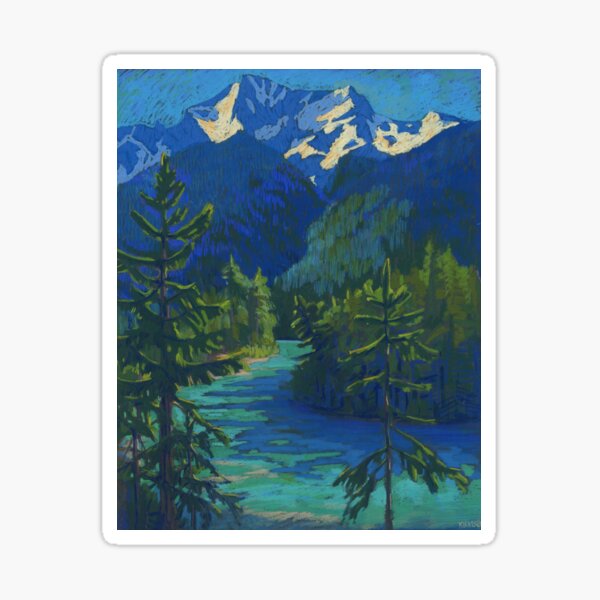 Item preview, Green River. Nairn Falls Provincial Park. British Columbia designed and sold by kira-culufin.