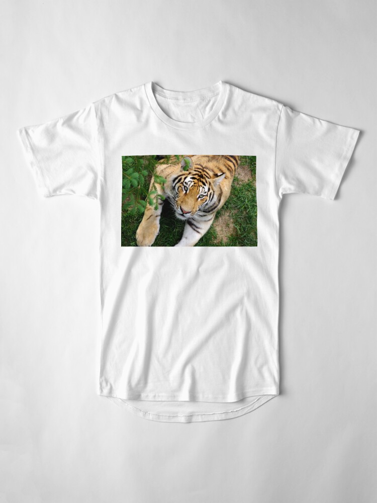 Alternate view of Chilling tiger Long T-Shirt