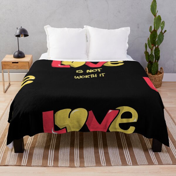 Item preview, Love is not worth it! designed and sold by Got-Ya-Bak.