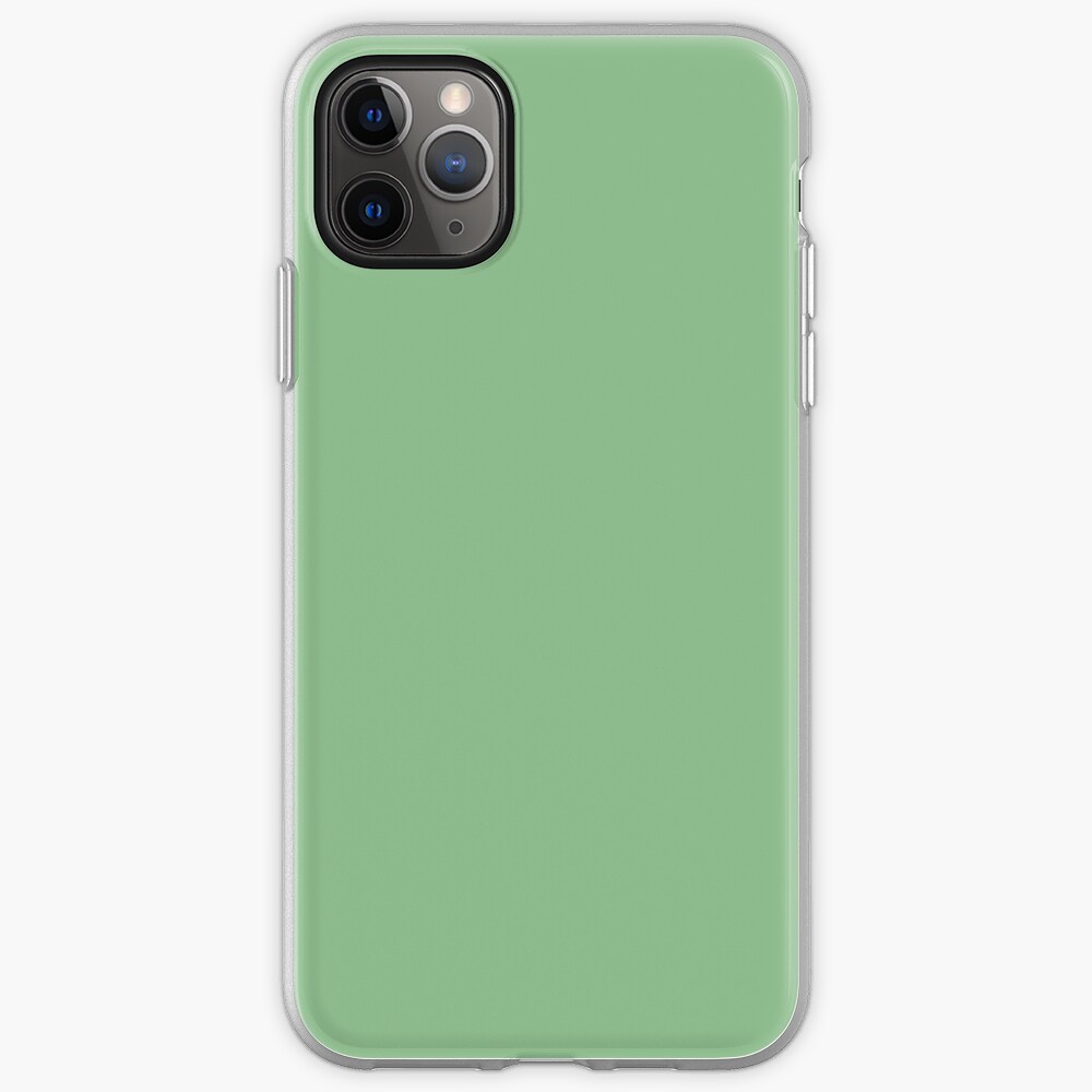 "PURE COLORDARK SEA GREEN" iPhone Case & Cover by PatternColor