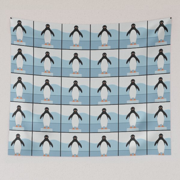 Item preview, Penguin at melting iceberg designed and sold by EngineerGoC.