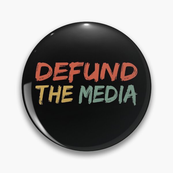Item preview, Retro Vintage Defund The Media T, US Flag Election 2020 Gift designed and sold by PrintOfi.