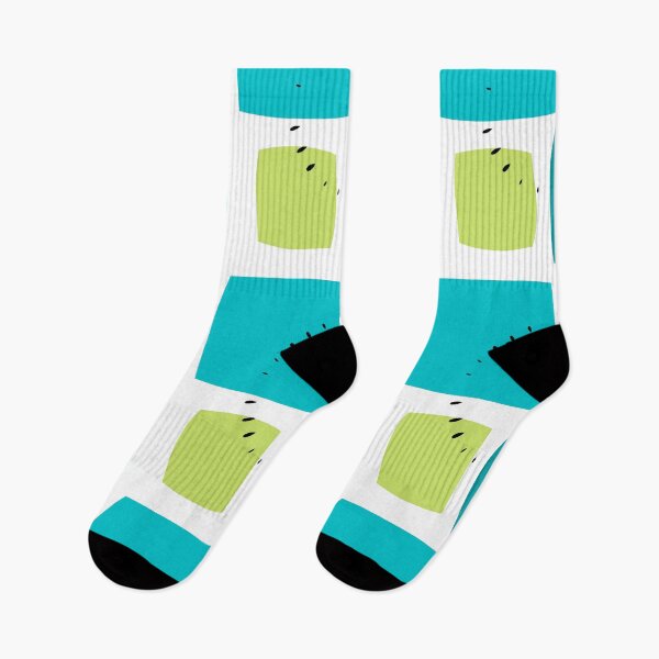 Item preview, Patrón azul y verde moderno de mediados de siglo designed and sold by P9Designs.