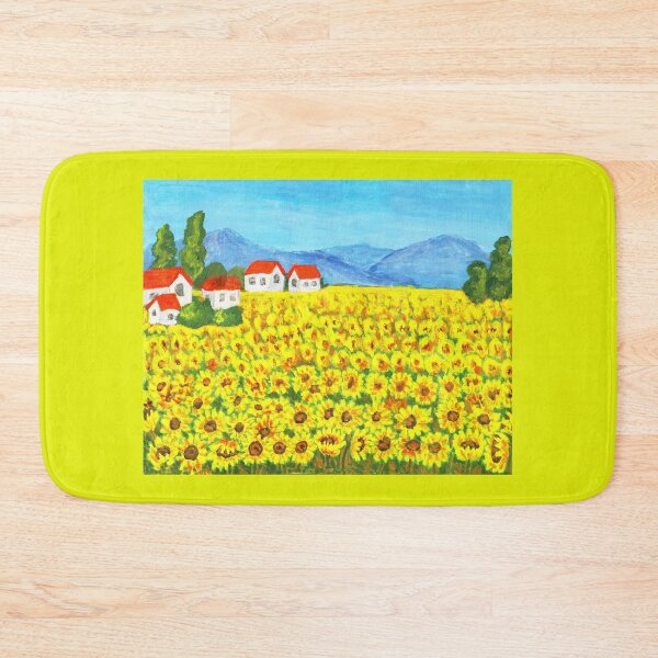 Item preview, Field with sunflowers designed and sold by Irina Afonskaya.
