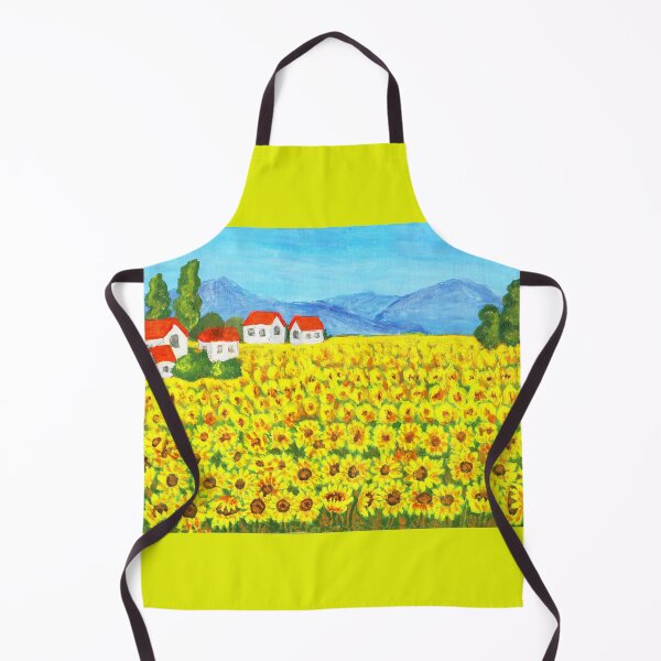 Item preview, Field with sunflowers designed and sold by Irina Afonskaya.