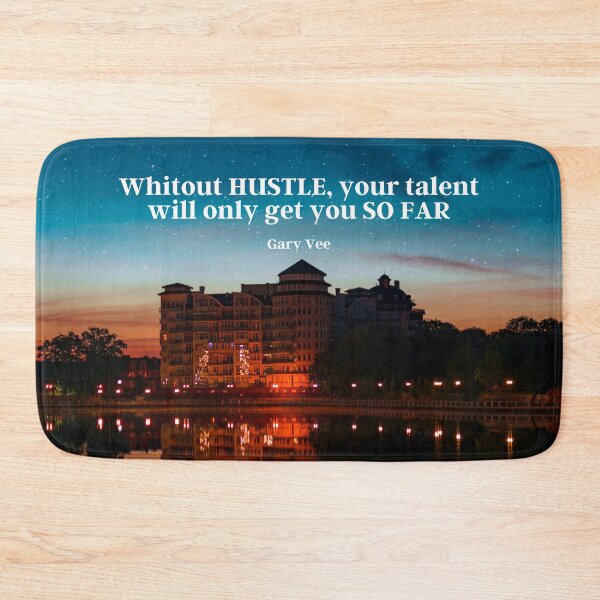 Item preview, Without Hustle, Your Talent Will Only Get You So Far | Gary Vee | Photography designed and sold by KauzSL.