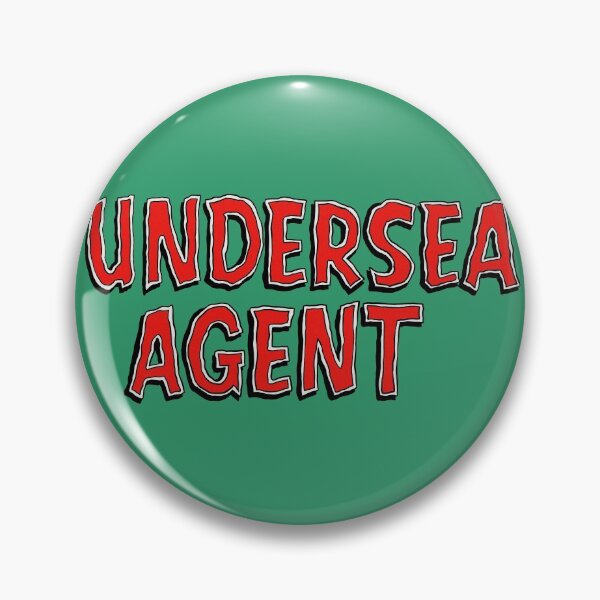 Item preview, Undersea Agent logo  designed and sold by 13thFloorDesign.