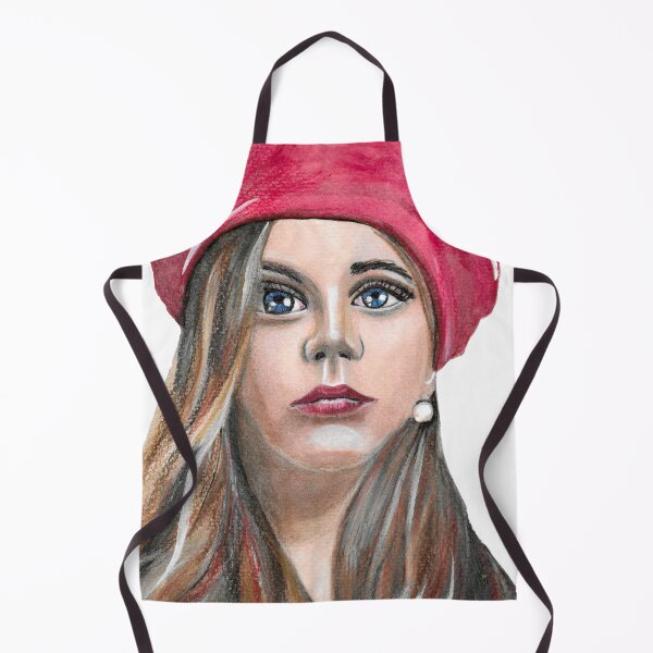 Item preview, French Resistance girl with a red beret designed and sold by Jennifer McCann.