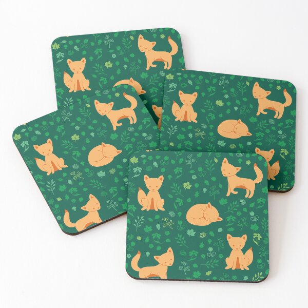 Item preview, Pattern with foxes designed and sold by Domska.