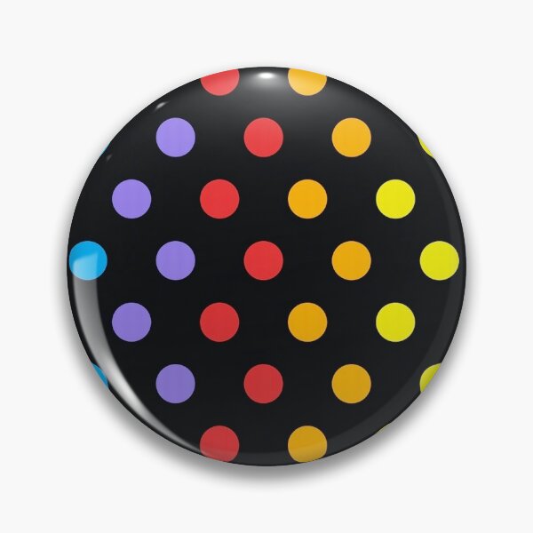 Item preview, Rainbow polka dots designed and sold by TheLifeInspired.