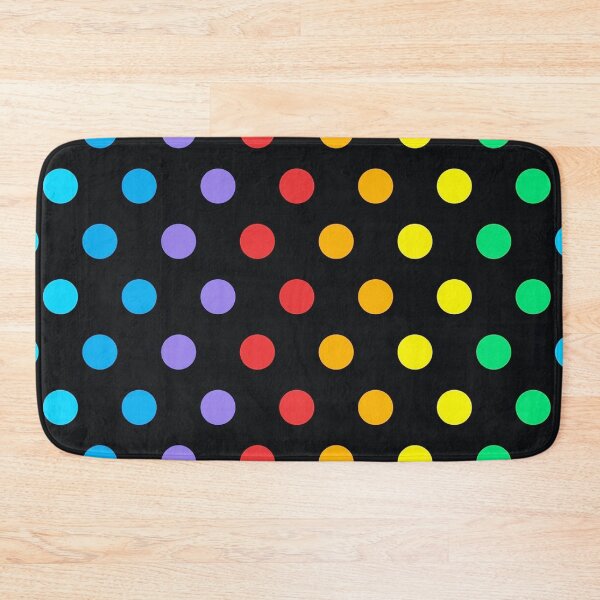 Item preview, Rainbow polka dots designed and sold by TheLifeInspired.