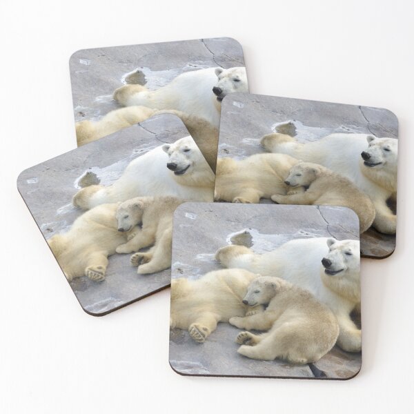 Item preview, Happy nappy polar bear family designed and sold by CosmosJester.
