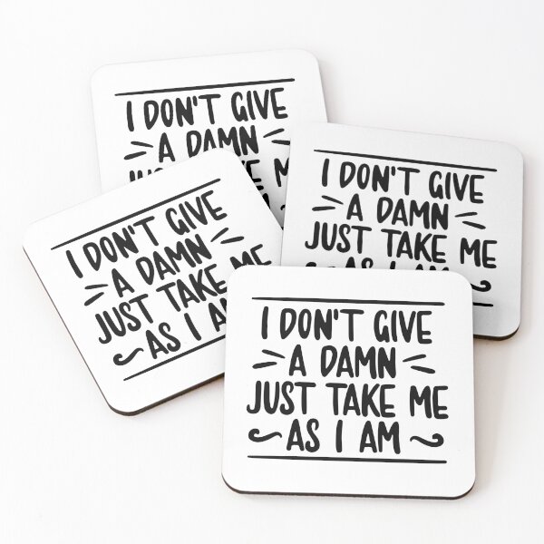 Item preview, I don't give a damn designed and sold by letterbrighter.