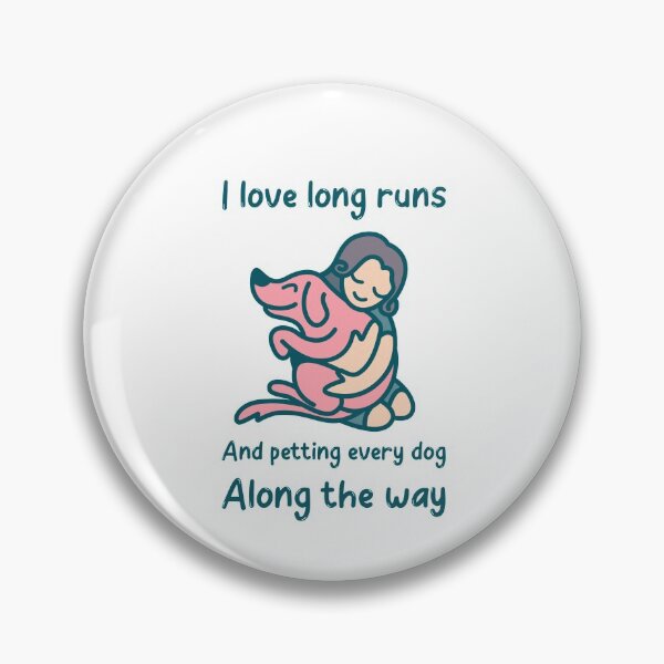 Item preview, I Love Long Runs and Petting Dogs designed and sold by RiseandShineTee.