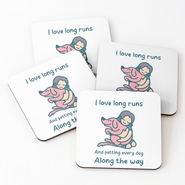 Item preview, I Love Long Runs and Petting Dogs designed and sold by RiseandShineTee.