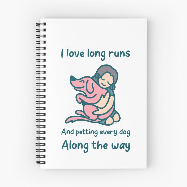 Item preview, I Love Long Runs and Petting Dogs designed and sold by RiseandShineTee.
