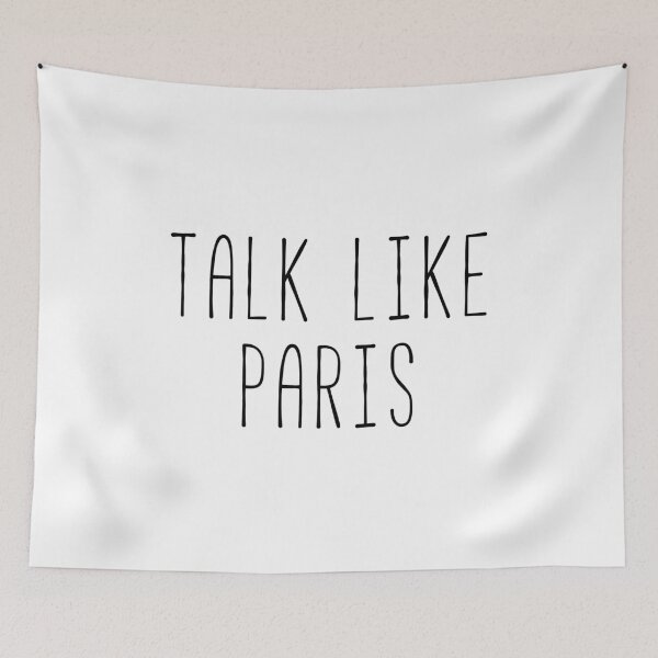 Item preview, Talk Like Paris designed and sold by Sunny Collections.