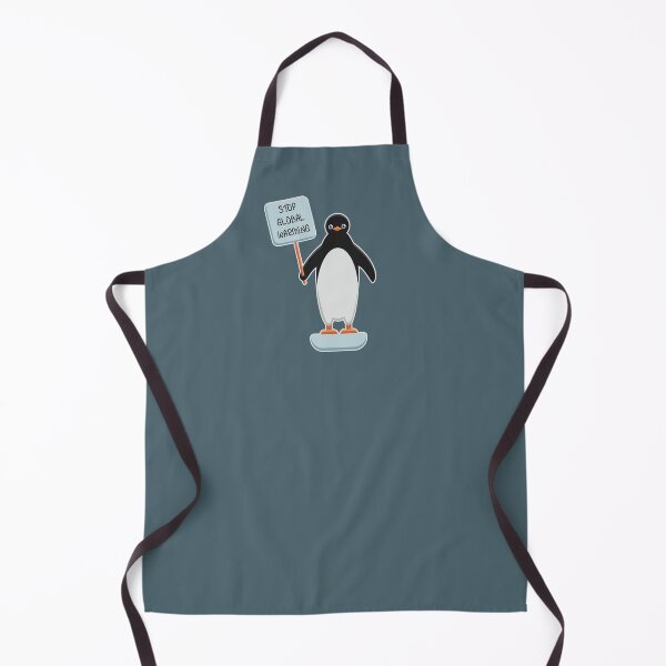 Item preview, Stop global warming climate change crisis penguin designed and sold by EngineerGoC.